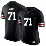 NCAA Ohio State Buckeyes Men's #71 Josh Myers Black Nike Football College Jersey WUG6845DB